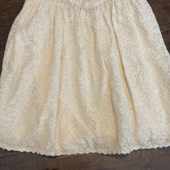 Summer Must! Zara Trafaluc Collection Crème Crochet Dress Unique -Out of Stock - Picture 4 of 4